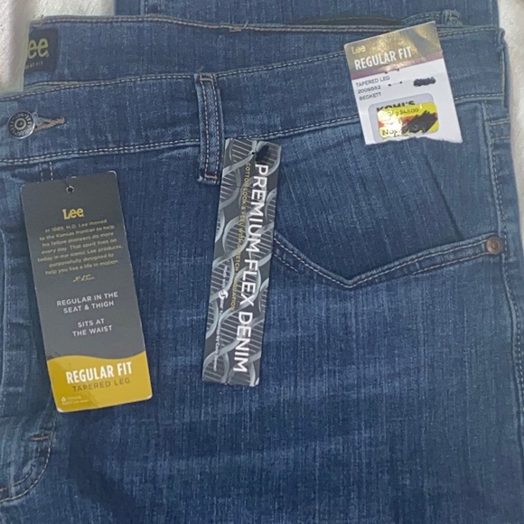 40x32 Lee Jeans Premium Flex Regular Fit Tapered Leg BECKETT - Picture 2 of 3
